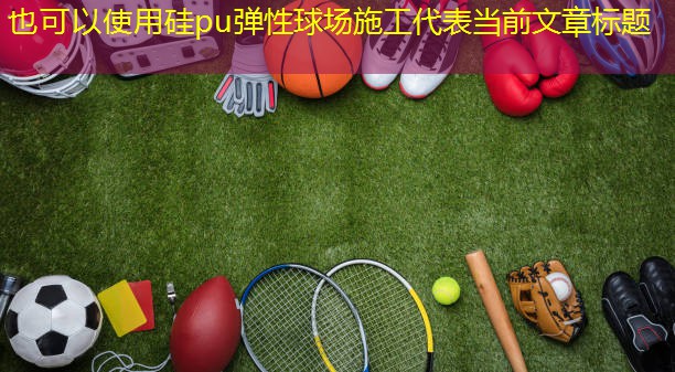 硅pu彈性球場施工